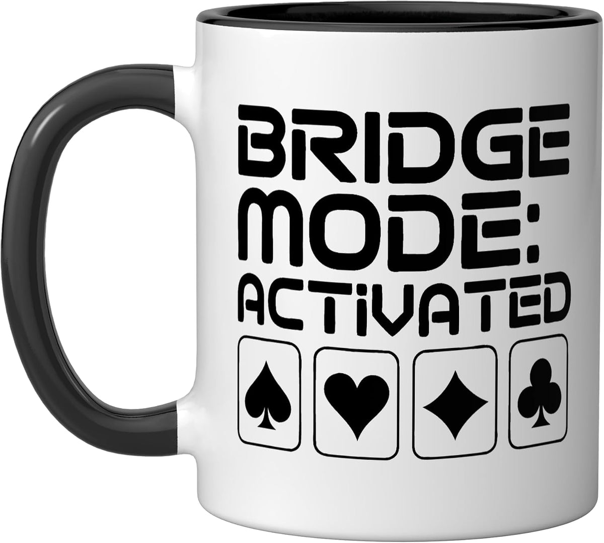 Bridge Player Mode Contract Bridge Ceramic Mug