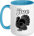 Thanksgiving Turkey Retro Vintage Turkey Day Design Ceramic Mug