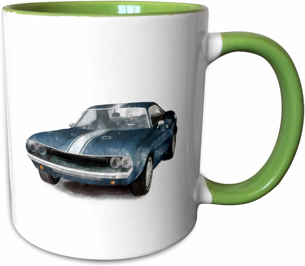 Boehm Digital Paint Automobile - Classic Ceramic Mug