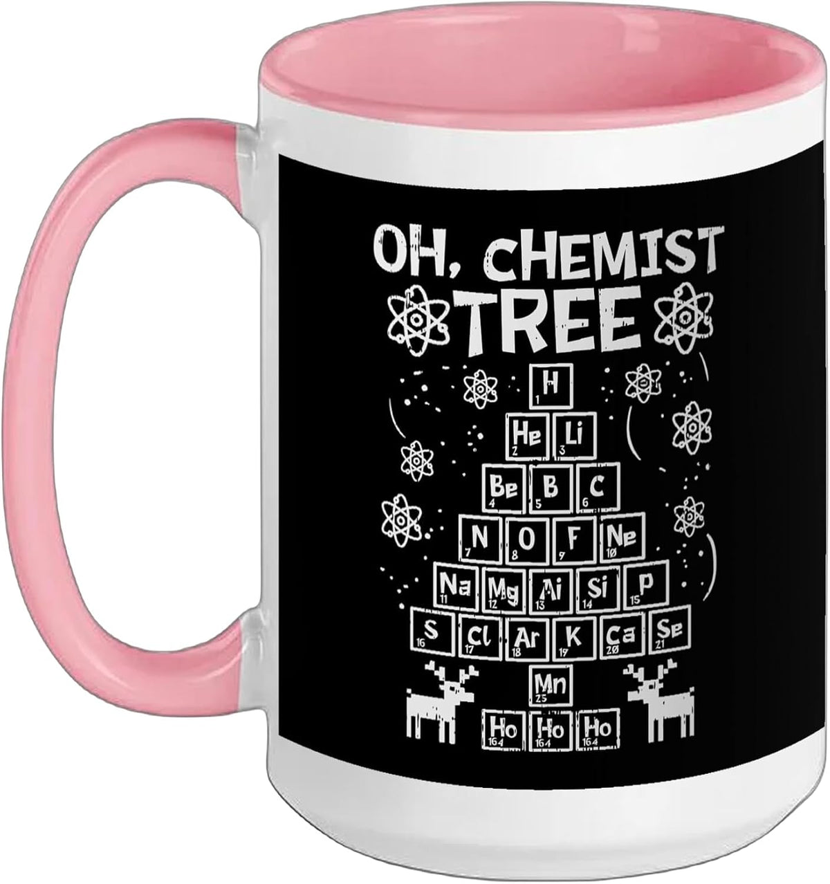 Christmas Chemist Tree Chemistry Student Ceramic Mug