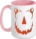 Pumpkin Baton Twirler Halloween Ceramic Mug