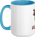Punk Rock Skull Mohawk Alternative Underground Art Ceramic Mug