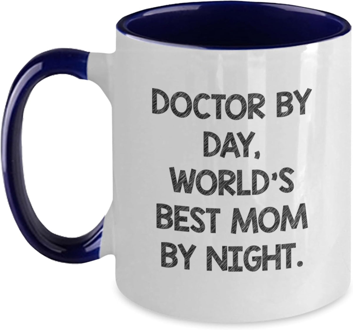 Doctor by Day World's Best Mom by Night Ceramic Mug