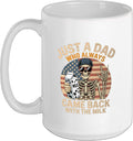 Skeleton Papa Just Dad Who Always Came Back Ceramic Mug