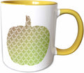 Fleur De Lis Pumpkin - Thankgiving Halloween Ceramic Mug
