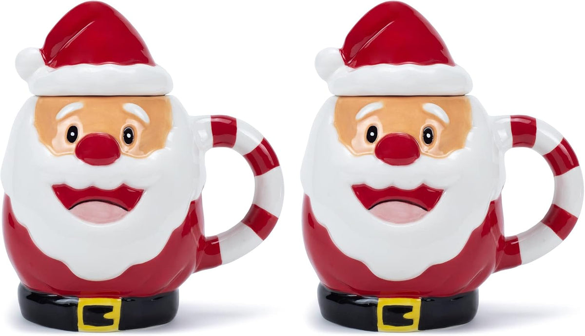 Jolly Santa Claus Character Christmas Ceramic Mug