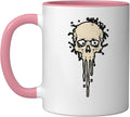 Gothic Skull Drip Vintage Nostalgia Punk Art Ceramic Mug