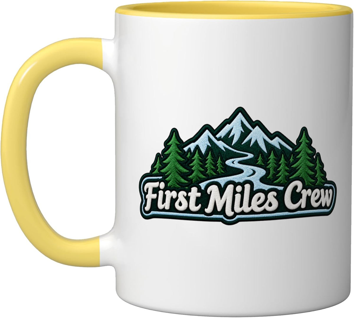 First Miles Crew Year Running Walking Group Ceramic Mug