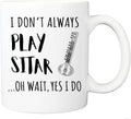 I Don't Always Play Sitar Funny Ceramic Mug
