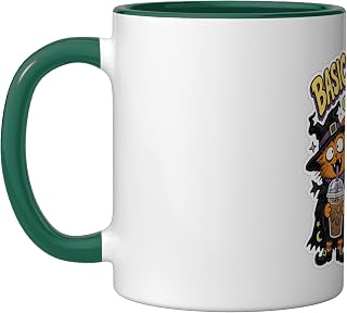 Basic Witch Energy Cats Kitten Kitty Cat Lovers Vampire Tea Mug