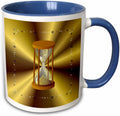Hour Glass Years Falling, Happy New Year Ceramic Mug