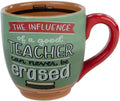 The Influence Of A Good Teacher Quote Ceramic Mug