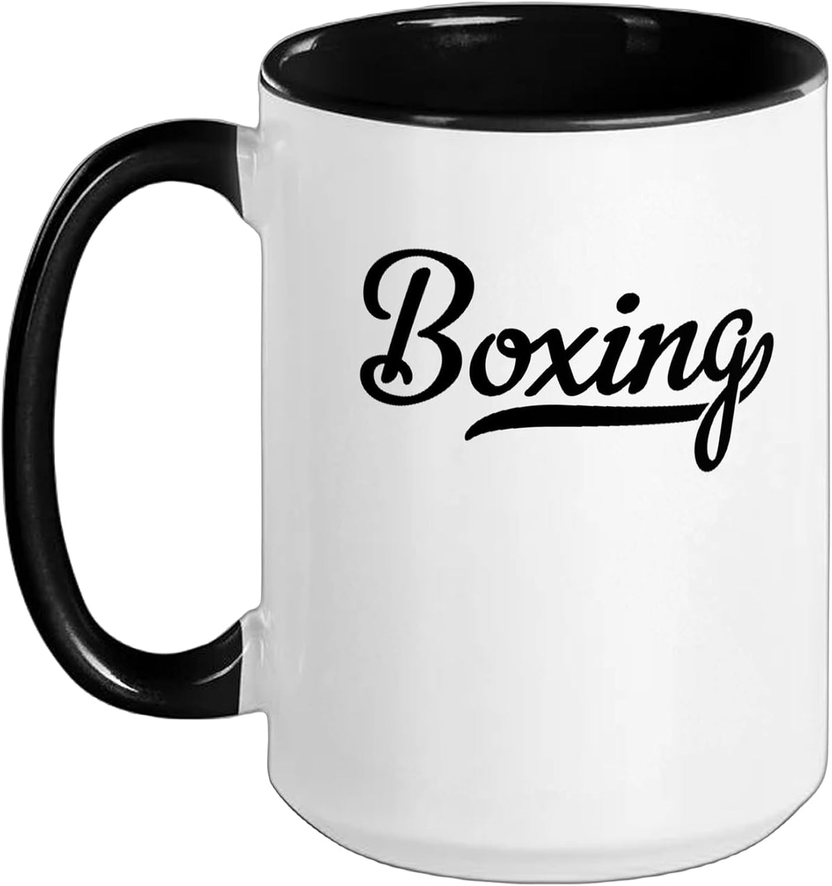 Boxing Typography Gift Christmas Ceramic Mug