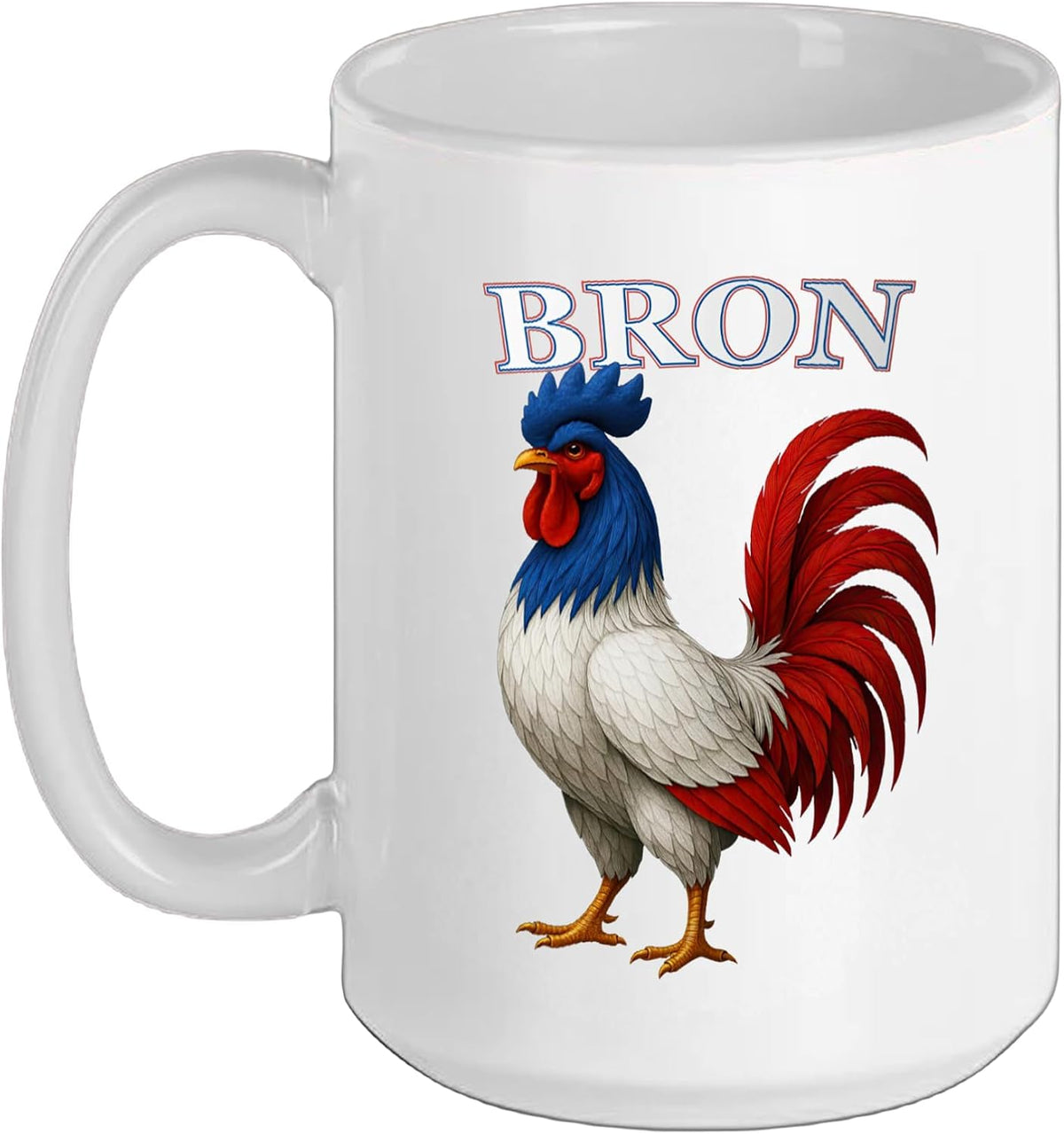 Bron France FrançAis Souvenir Article Ceramic Mug