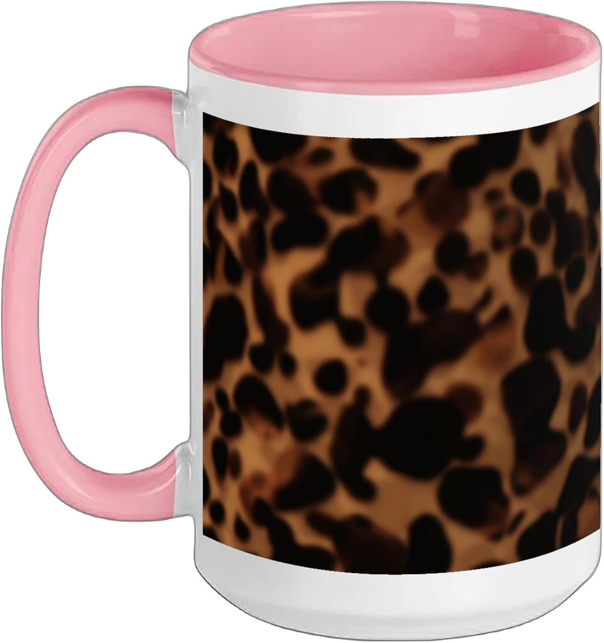 Brown Tortoise Shell Pattern - Caramel Tortoiseshell Ceramic Mug