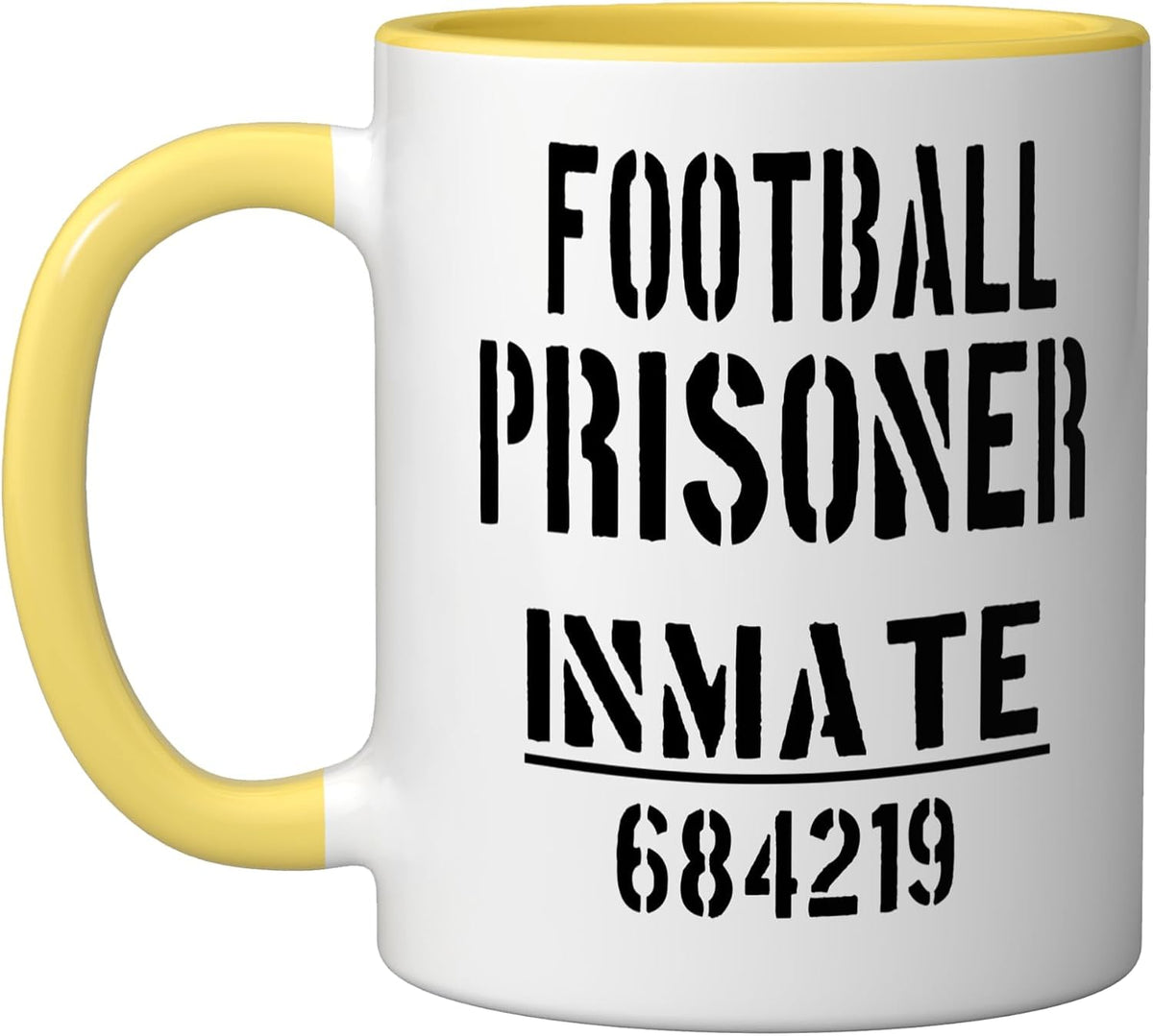 Football Halloween Costume Prisoner Jail Inmate Ceramic Mug