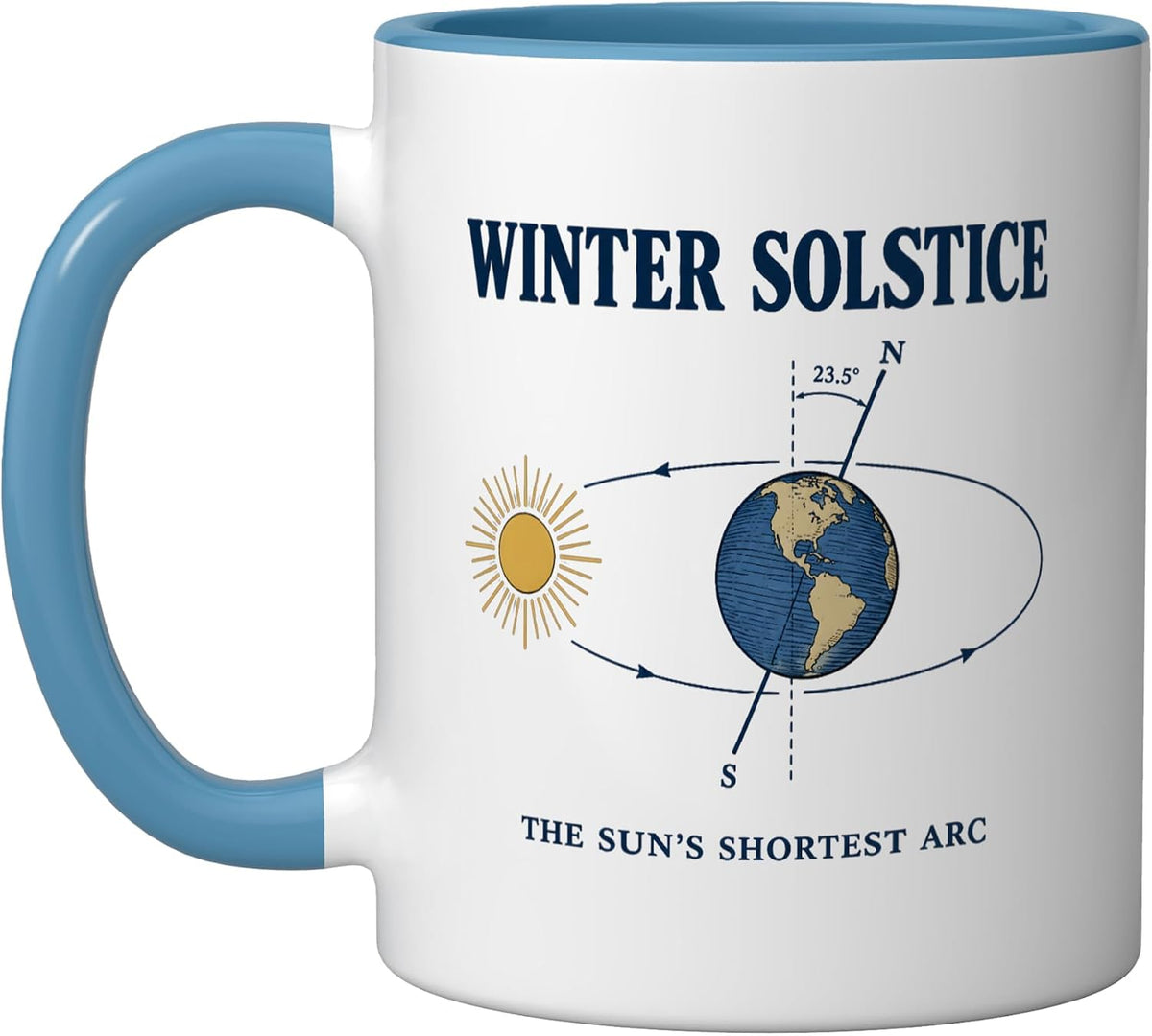 Winter Solstice Suns Shortest Arc Ceramic Mug