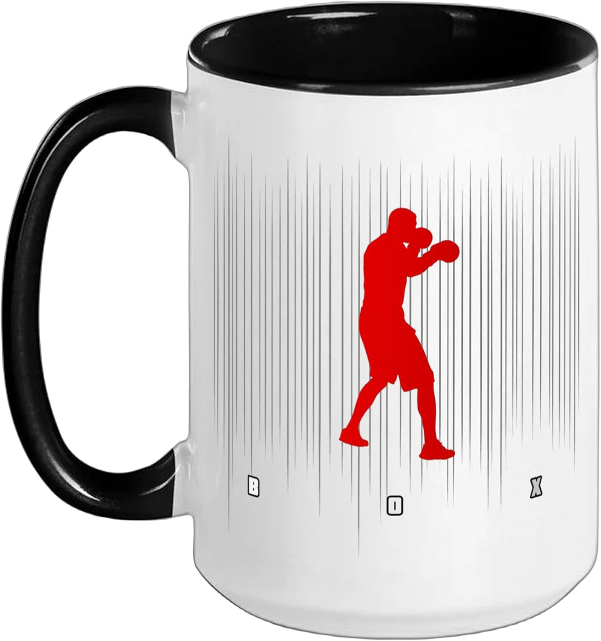 Boxing - Logo Motif Boxing Ceramic Mug