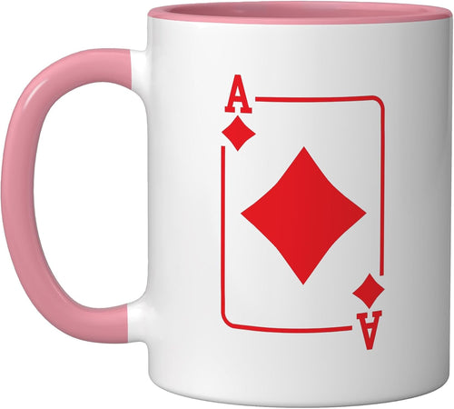 Ace Of Diamonds Playing Card Easy Halloween Costume Ceramic Mug