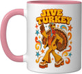 Jive Turkey Disco 70s Dance Ceramic Mug