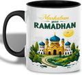 Marhaban Ramadhan Vibrant Mosque Mug