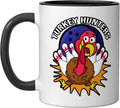 Turkey Hunters Bowling Ceramic Mug