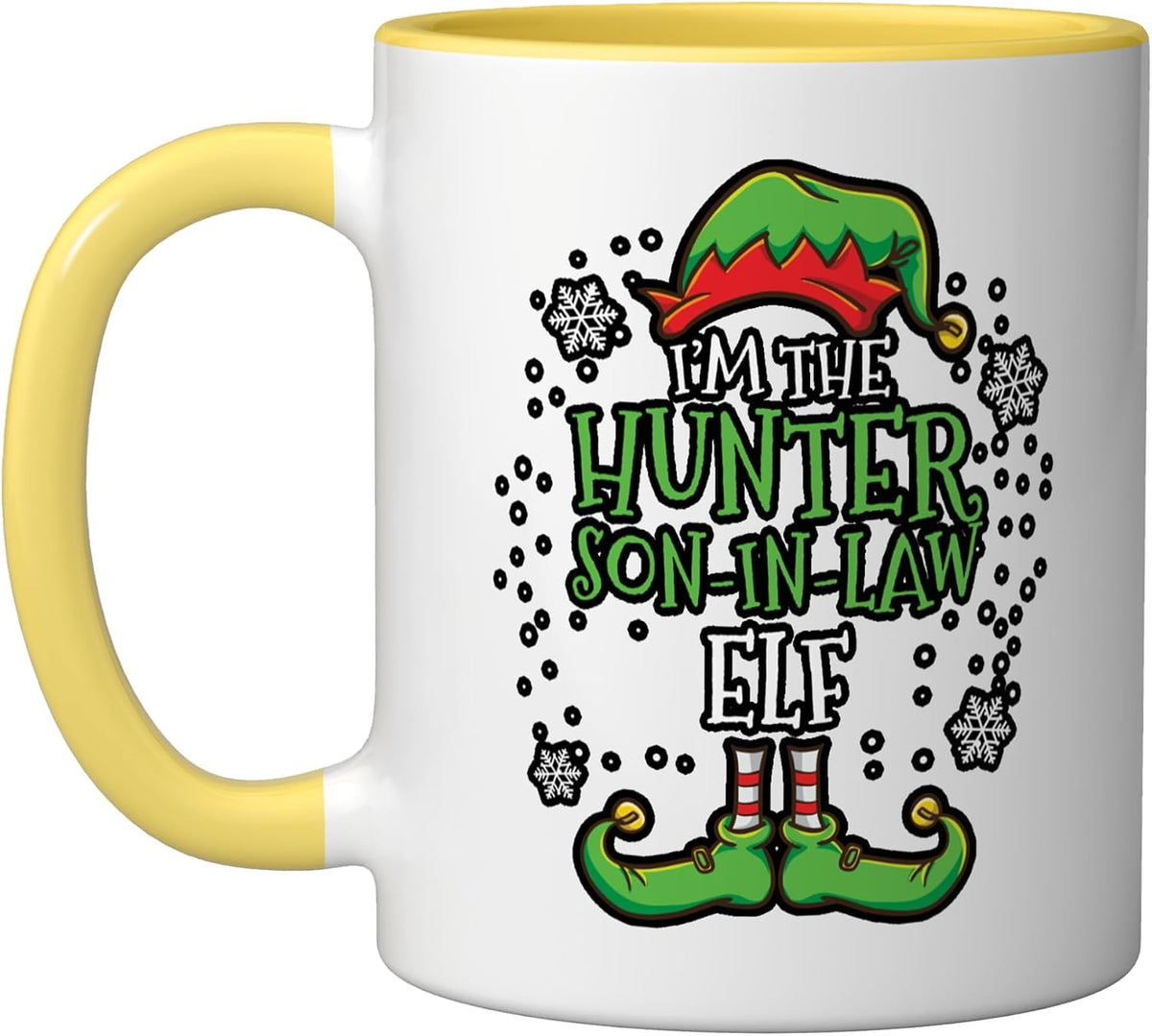 Im The Hunter Son In Law Elf Christmas Ceramic Mug