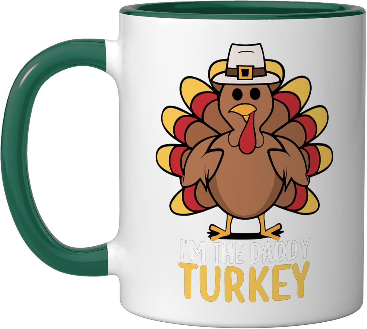 I'm The Daddy Turkey Father Son Matching Family Ceramic Mug