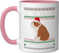 English Bulldog Christmas Ceramic Mug