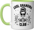 Grandma Skull Rocker Grandma Light Ceramic Mug