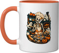 Halloween Skeleton Baker Spooky Kitchen Ghost Cookies Ceramic Mug