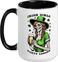 Irish Girls Party Longer Zombie Beer Ceramic Mug