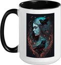 Dark Art Grunge Fairycore Gothic Horror Ceramic Mug