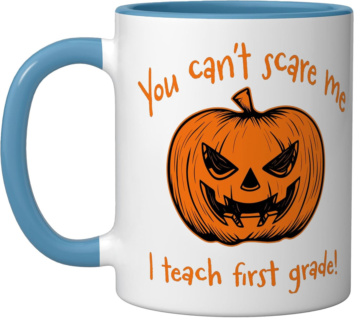 Funny Halloween First Grade Teacher Ceramic Mug