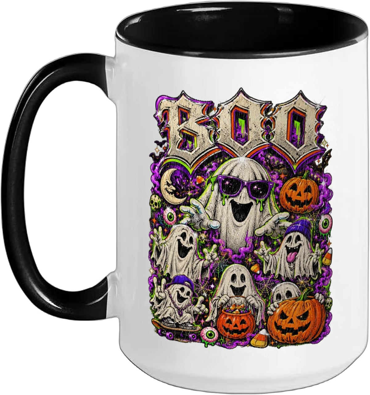 Boo Halloween Ceramic Mug