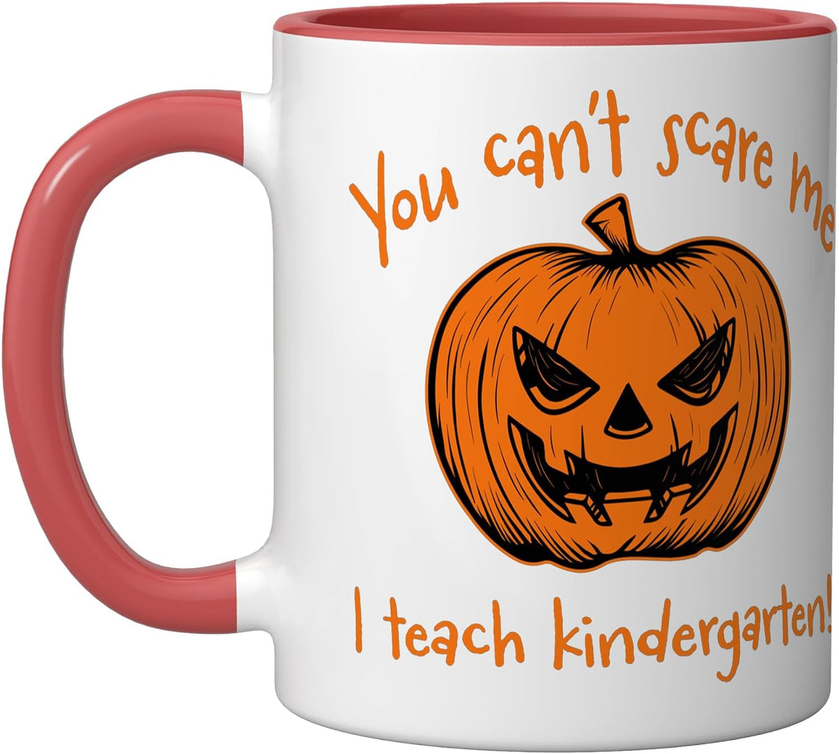 Funny Halloween Kindergarten Teacher Ceramic Mug