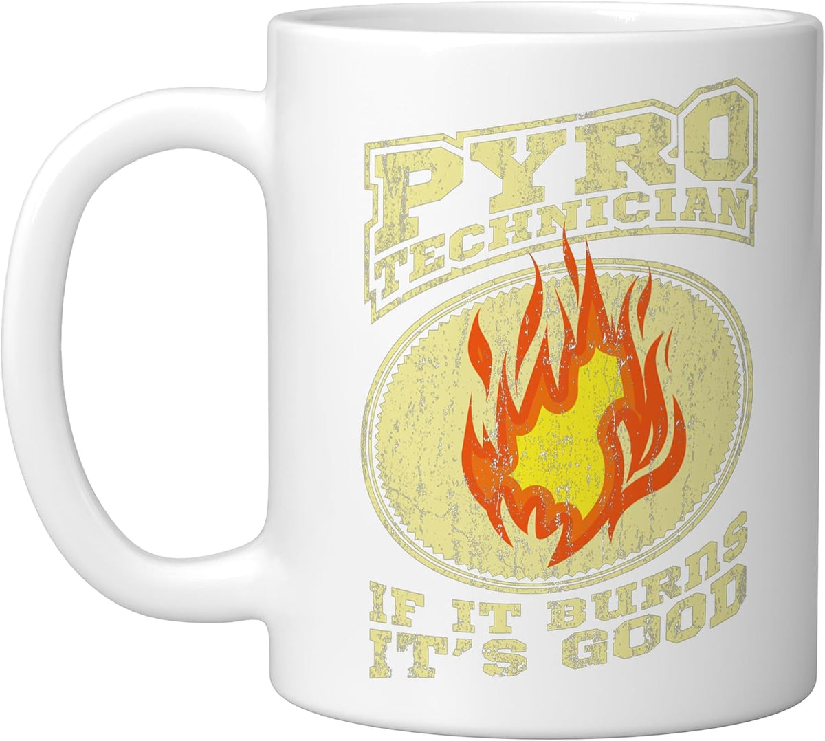 Pyrotechnician Fireworks New Year Ceramic Mug