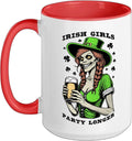 Irish Girls Party Longer Zombie Beer Ceramic Mug