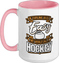 If Curling Was Easy They Would Call It Hockey Curling Ceramic Mug