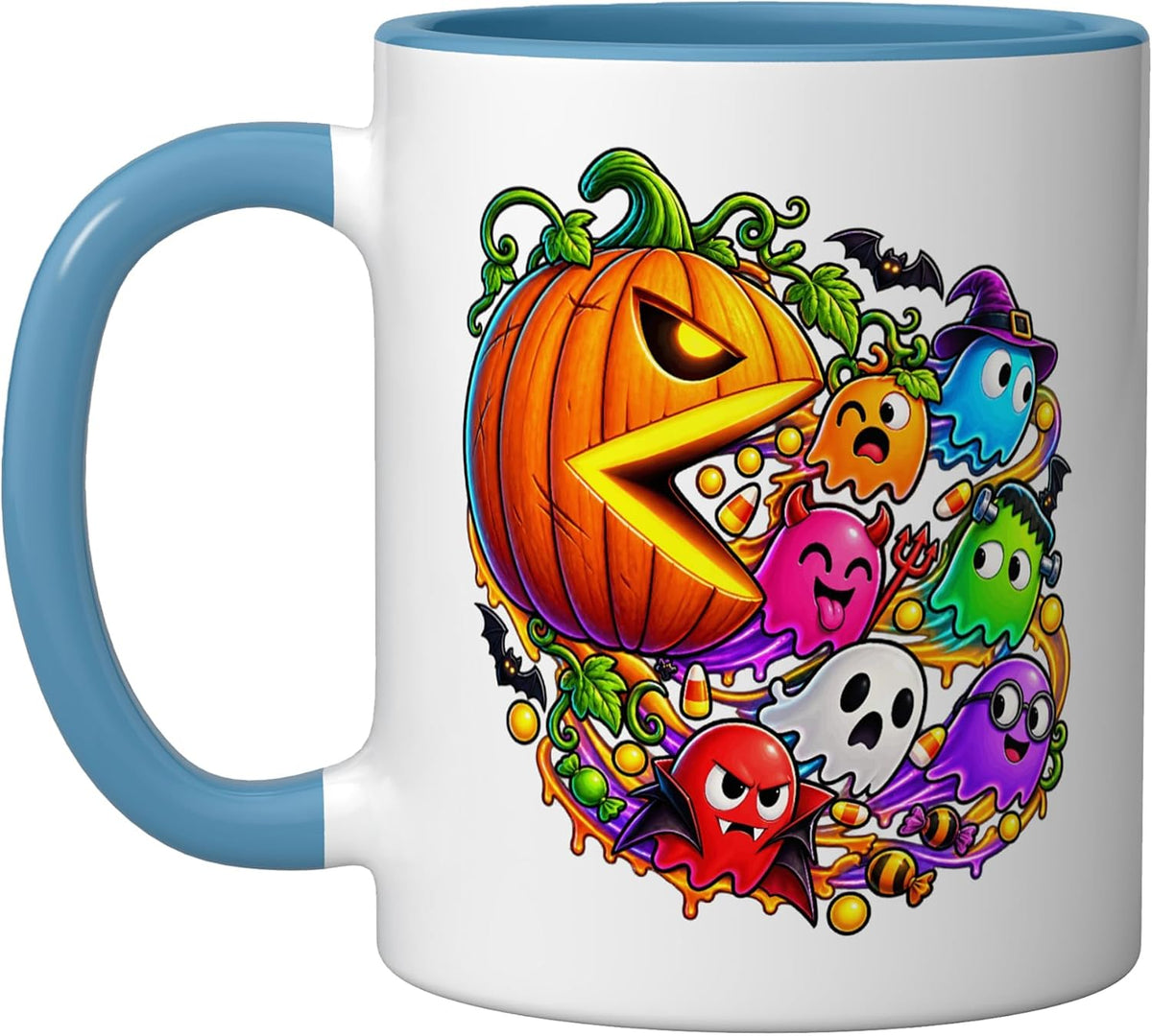 Cute Spooky Ghosts Pumpkin Halloween Mug