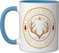 Blessed Hunter Grateful Heart Deer Hunting Design Ceramic Mug