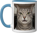Funny Cat Selfie Meme Photo Cat Lover Ceramic Mug