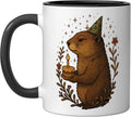 Happy Groundhog Holiday Groundhound Birthday Ceramic Mug