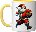 Santa Baseball Tree For Men Boys Christmas Hat Xmas Ceramic Mug