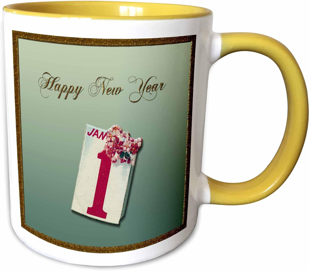 Happy New Year January 1st Ceramic Mug