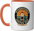 International Coffee October French Press Ceramic Mug