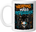 Weapons Of Mass Percussion Skull Mug