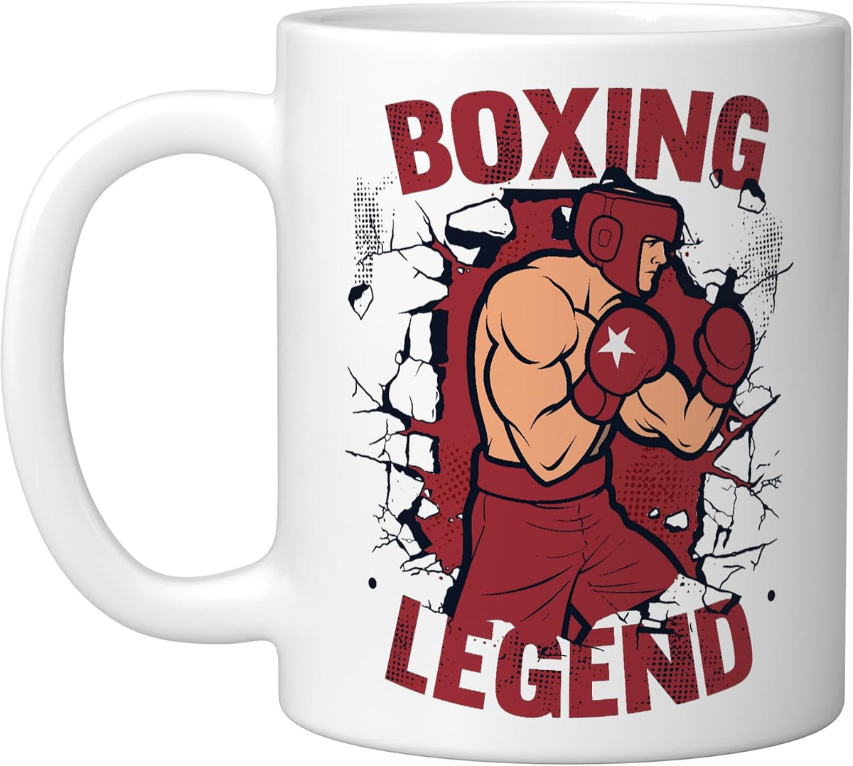Boxing Legend Professional Boxer Muay Thai Boxing Ceramic Mug