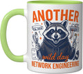 Raccoon Network Engineering Another Wild Day Ceramic Mug