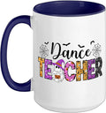 Halloween Dance Instructor Spooky Ceramic Mug